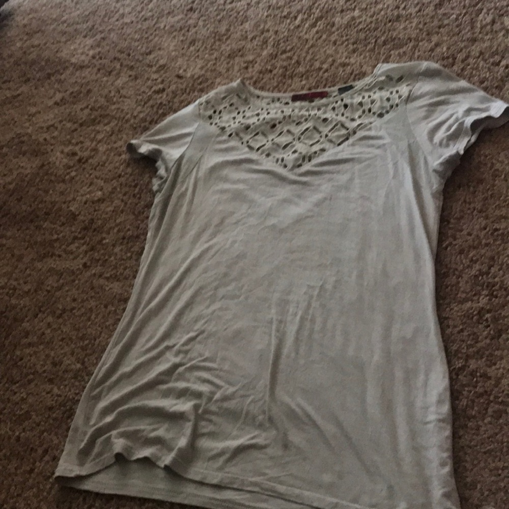 Cream shirt BKE shirt